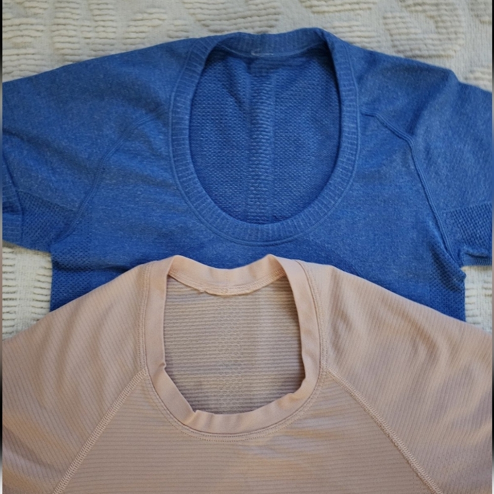 ❤️SOLD❤️ Lululemon Swiftly Tech Short Sleeve Shirts Lot of 2!! - Picture 2 of 6
